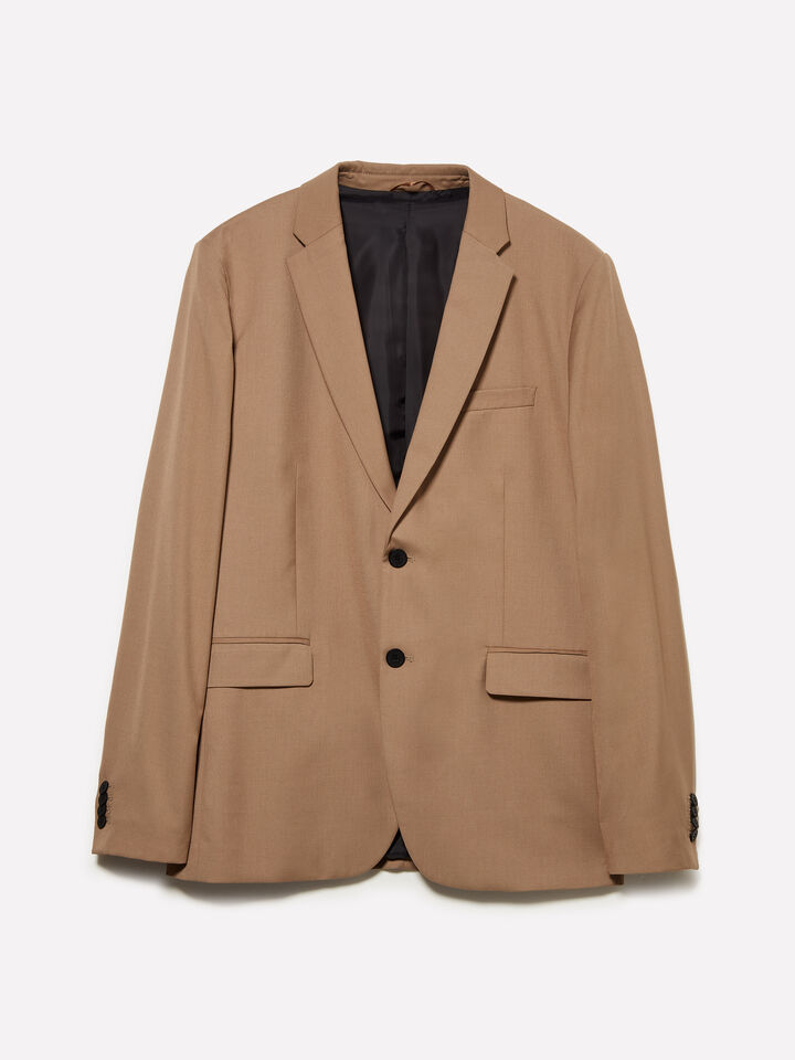 Blazer beige sur mesure - blazers pour homme - Camel | Sisley image number 1